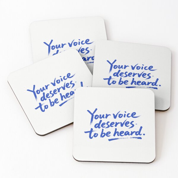 Item preview, your voice deserves to be heard designed and sold by xianxiu-ling.