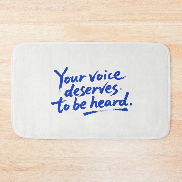 Item preview, your voice deserves to be heard designed and sold by xianxiu-ling.