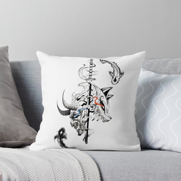 Item preview, Duality Beast Sword – Mythic Wolf Skull Line Art Illustration designed and sold by Dyan4.