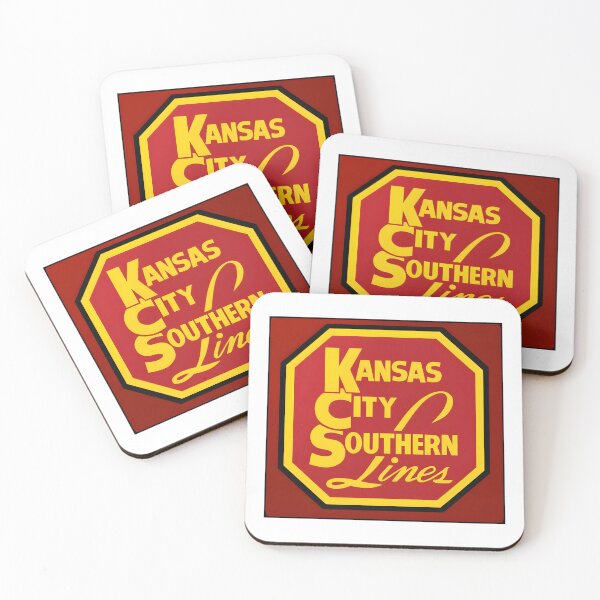Item preview, Vintage Kansas City Southern Lines Octagonal Logo designed and sold by CharlieDesings.