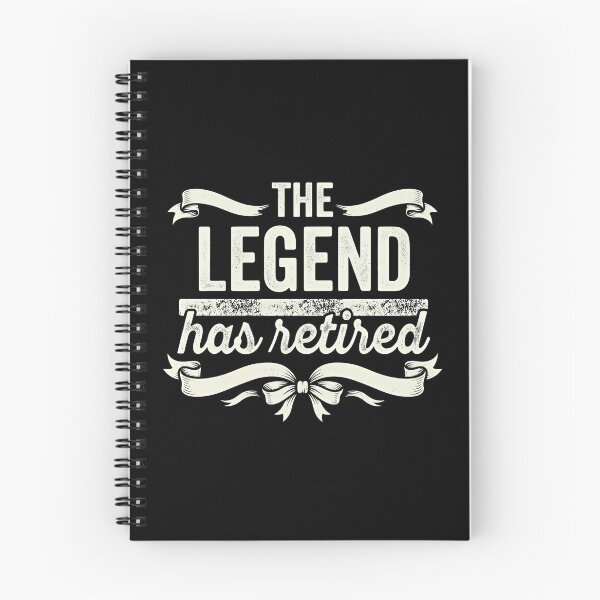Item preview, The Legend Has Retired Funny Retirement Gifts  designed and sold by Blok45.