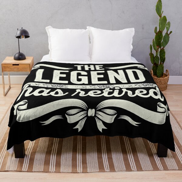 Item preview, The Legend Has Retired Funny Retirement Gifts  designed and sold by Blok45.
