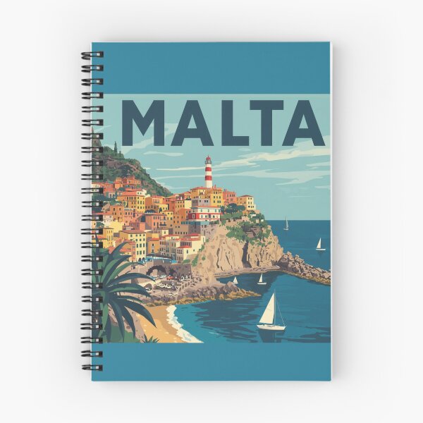Item preview, Malta Travel Poster designed and sold by CaliforniaDi.