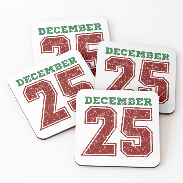 Item preview, December 25 Retro Christmas Typography Design designed and sold by tarzbol.