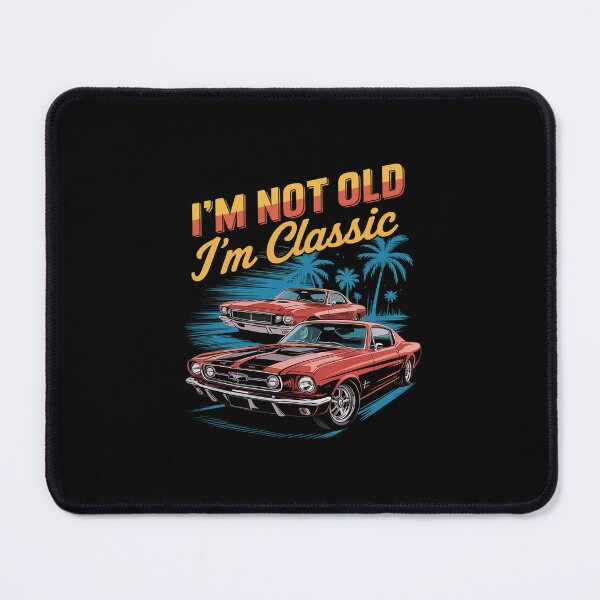 Item preview, I'm Not Old I'm Car  designed and sold by MarkLeedsArt.