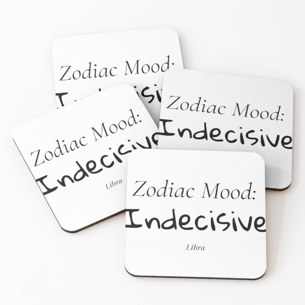 Item preview, Indecisive Libra Mood designed and sold by MetaModel Studio.