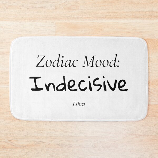Item preview, Indecisive Libra Mood designed and sold by MetaModel Studio.