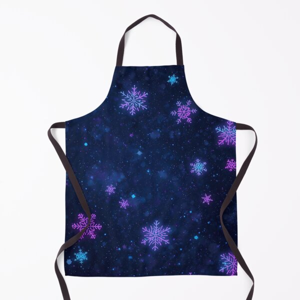 Item preview, Neon Purple and Blue Glowing Snowflake Pattern designed and sold by LakLuxe studio .
