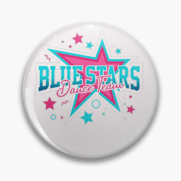 Item preview, Neo Retro Treaty-Oak-Revival  Blue Stars Dance Team 90s  designed and sold by IrinaVeradeLeal.