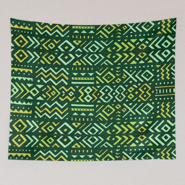 Item preview, Traditional African Bogolan Pattern – Seamless Malian Pattern designed and sold by Wolagno.