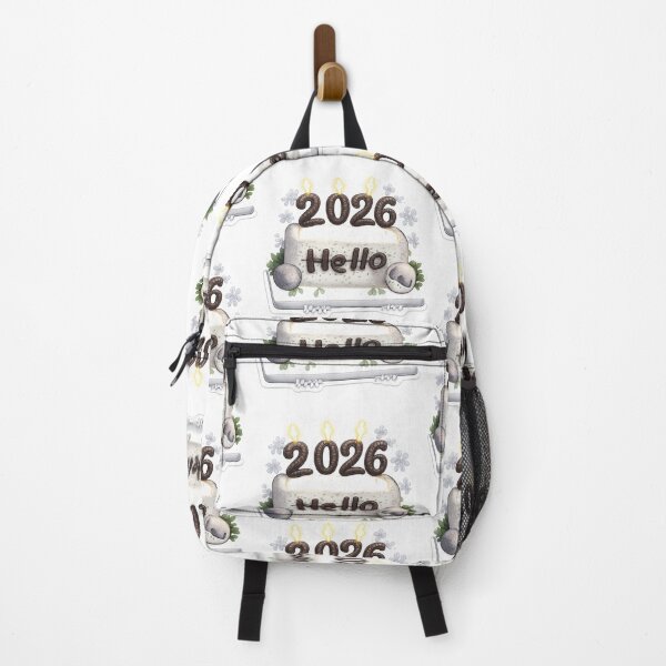 Item preview, Hello 2026 – Cute New Year Cake Celebration Sticker designed and sold by Gurjeetpixelart.