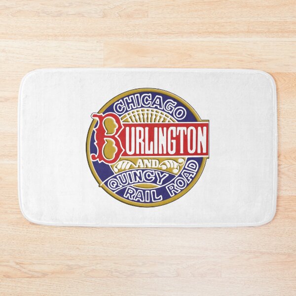 Item preview, Vintage Chicago, Burlington and Quincy Railroad "Burlington Route" Logo designed and sold by CharlieDesings.