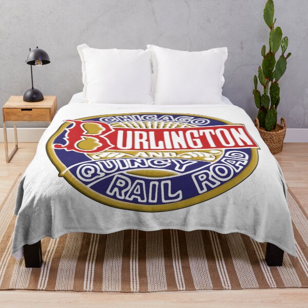 Item preview, Vintage Chicago, Burlington and Quincy Railroad "Burlington Route" Logo designed and sold by CharlieDesings.