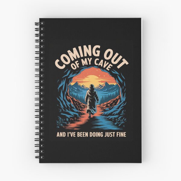 Item preview, Jesus Coming Out Of My Cave And I've Been Doing Just Fine40 designed and sold by MarryIsMonth.