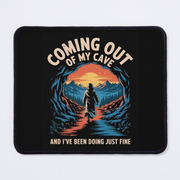Item preview, Jesus Coming Out Of My Cave And I've Been Doing Just Fine40 designed and sold by MarryIsMonth.