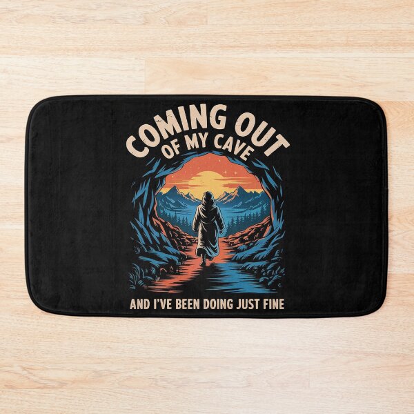 Item preview, Jesus Coming Out Of My Cave And I've Been Doing Just Fine40 designed and sold by MarryIsMonth.