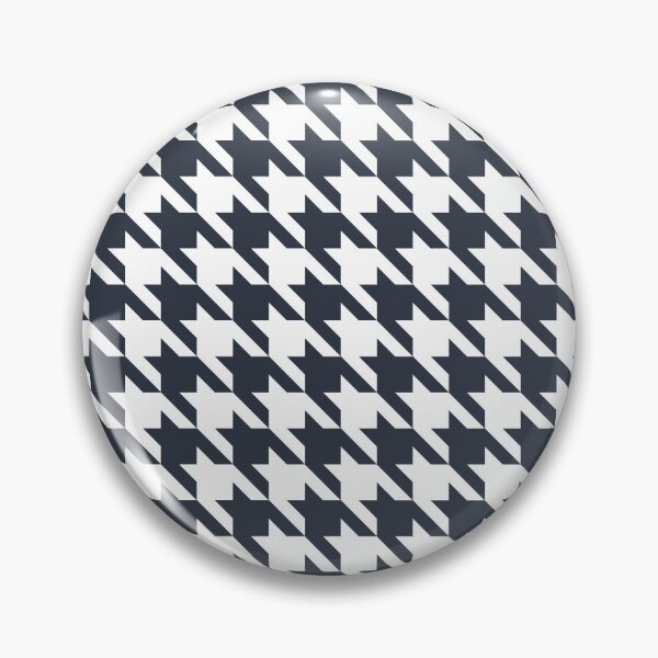 Item preview, Bold Navy Houndstooth Pattern designed and sold by caladayart.