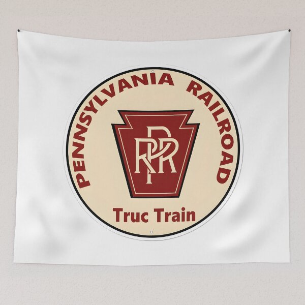 Item preview, Vintage Pennsylvania Railroad TrucTrain Intermodal Logo designed and sold by CharlieDesings.