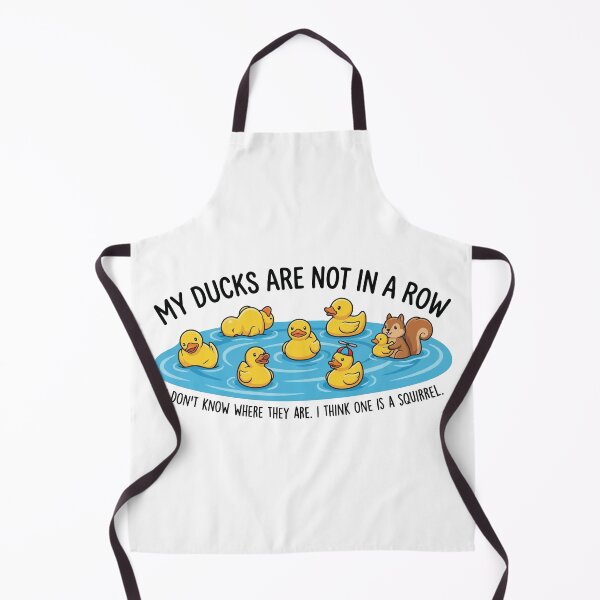 Item preview, My Ducks Are Not In A Row - Funny Chaos ADHD Mental Health Meme designed and sold by Petzzz.