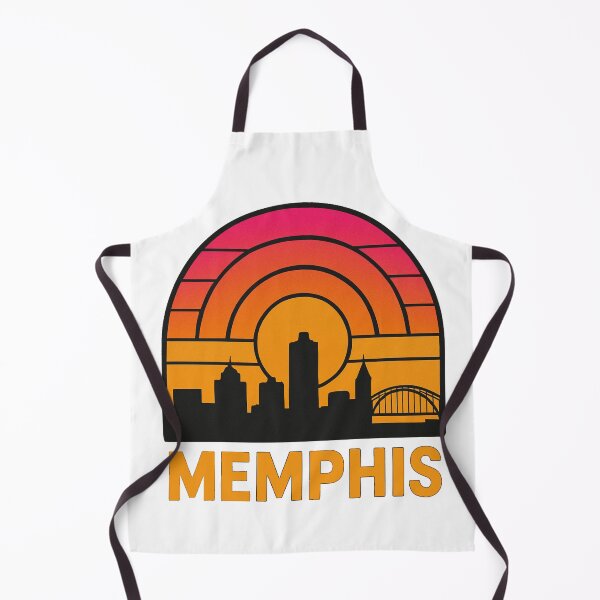 Item preview, Memphis Retro City Sunset | Vintage Tennessee Skyline Art designed and sold by Globalcitytees.