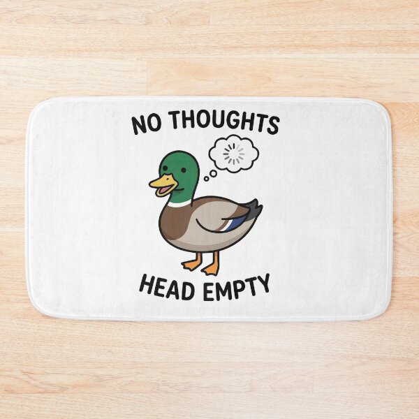 Item preview, No Thoughts Head Empty Duck - Dissociating Staring Mallard designed and sold by Petzzz.
