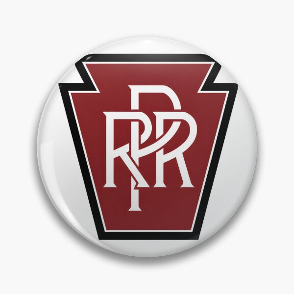 Item preview, Classic Pennsylvania Railroad PRR Keystone Logo Herald designed and sold by CharlieDesings.