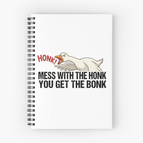 Item preview, Mess With The Honk You Get The Bonk - Aggressive Goose Meme designed and sold by Petzzz.