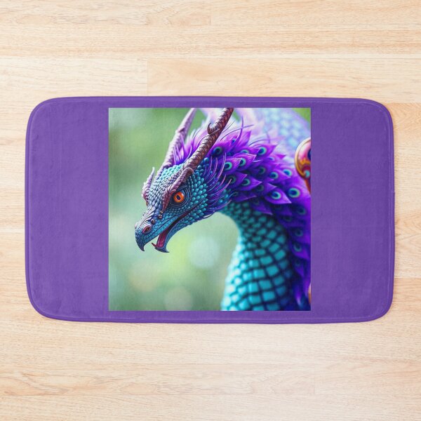 Item preview, Displaying Peacock Dragonling – Amethyst Quills designed and sold by Oceandiana.