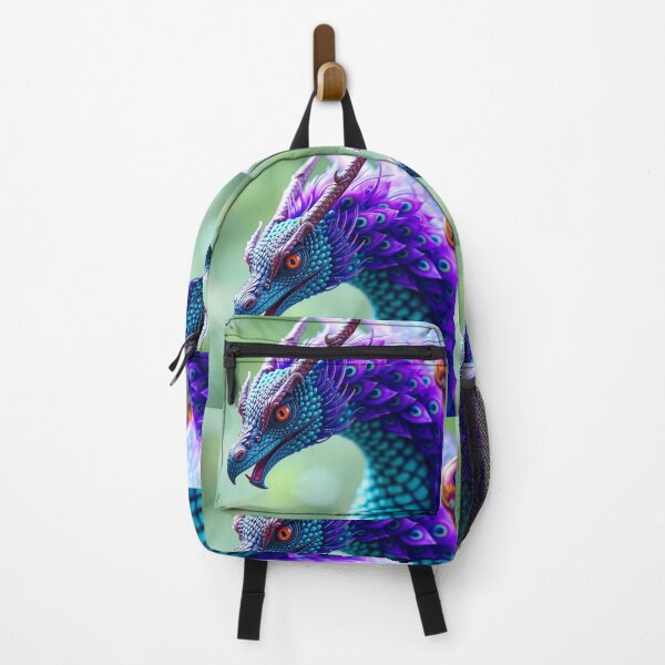 Item preview, Displaying Peacock Dragonling – Amethyst Quills designed and sold by Oceandiana.