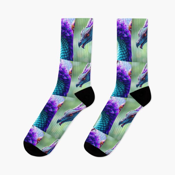 Item preview, Displaying Peacock Dragonling – Amethyst Quills designed and sold by Oceandiana.
