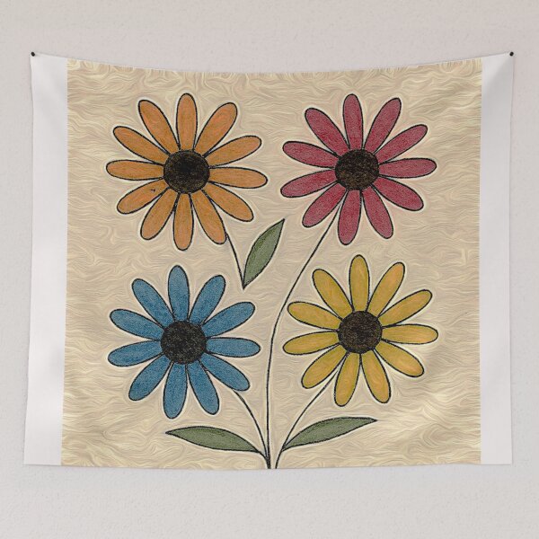 Item preview, Aster Flowers#2 designed and sold by Helios Be. Lavsh.