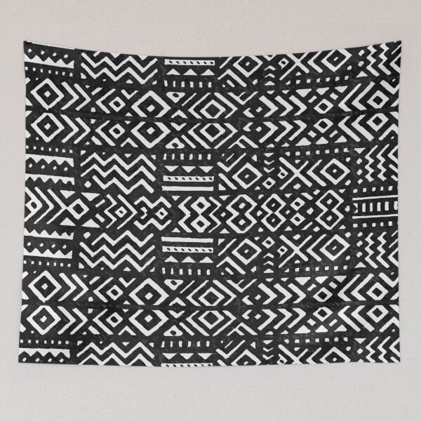 Item preview, Traditional African Bogolan Pattern – Seamless Malian Pattern designed and sold by Wolagno.