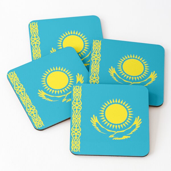 Item preview, Kazakhstan National Flag Clean Design designed and sold by NTGUILTY.