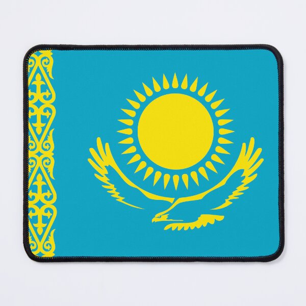 Item preview, Kazakhstan National Flag Clean Design designed and sold by NTGUILTY.