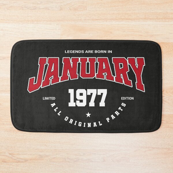 Item preview, January legends 1977 designed and sold by HB Shirts.