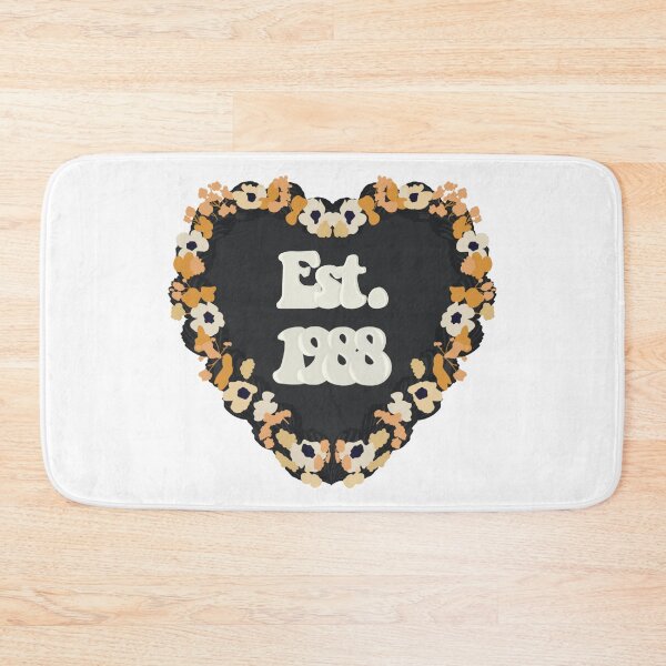 Item preview, Est. 1988 Love Heart Birthday Cake designed and sold by FreeOrca.