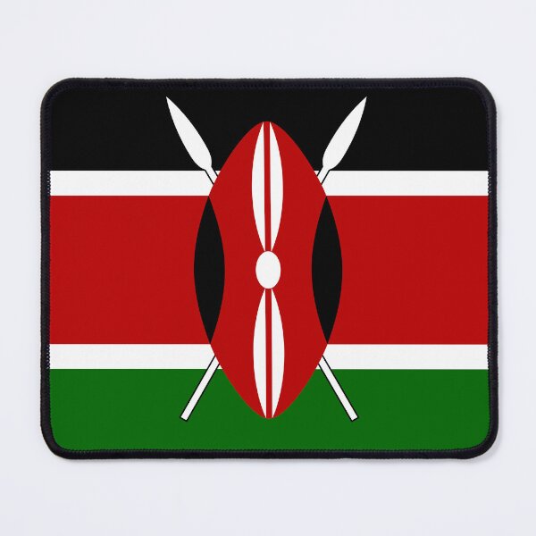 Item preview, Kenya National Flag Bold Design designed and sold by NTGUILTY.