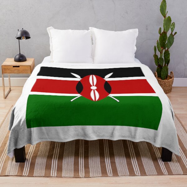 Item preview, Kenya National Flag Bold Design designed and sold by NTGUILTY.