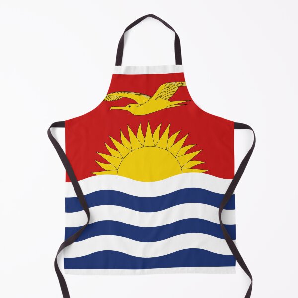 Item preview, Kiribati National Flag Vibrant Design designed and sold by NTGUILTY.