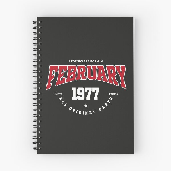 Item preview, February legends 1977 designed and sold by HB Shirts.