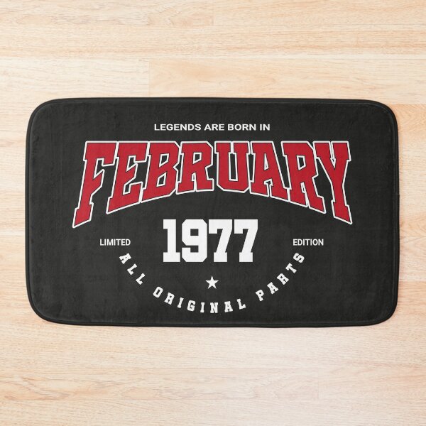 Item preview, February legends 1977 designed and sold by HB Shirts.