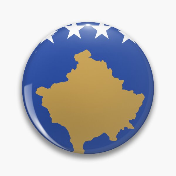 Item preview, Kosovo National Flag Clean Design designed and sold by NTGUILTY.