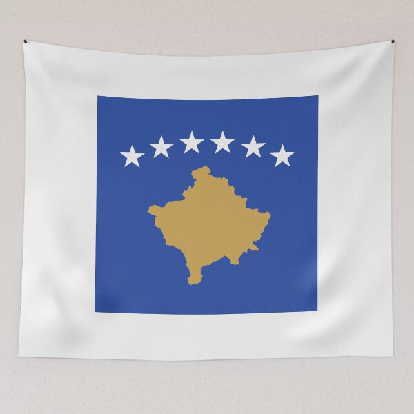 Item preview, Kosovo National Flag Clean Design designed and sold by NTGUILTY.