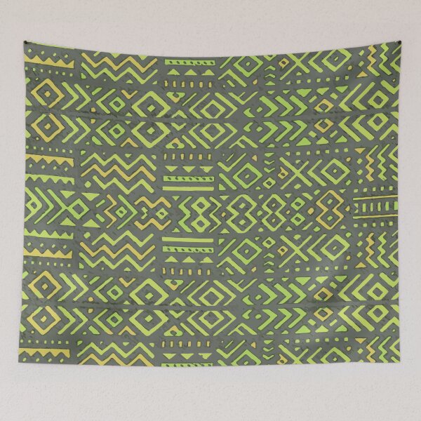 Item preview, Traditional African Bogolan Pattern – Seamless Malian Pattern designed and sold by Wolagno.