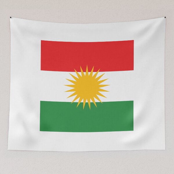 Item preview, Kurdistan Flag Vibrant Design designed and sold by NTGUILTY.