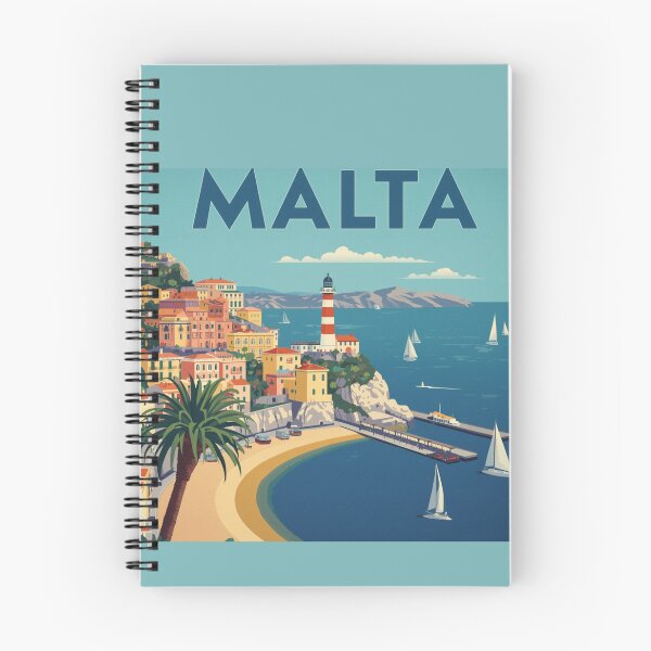 Item preview, Malta Travel Poster designed and sold by CaliforniaDi.