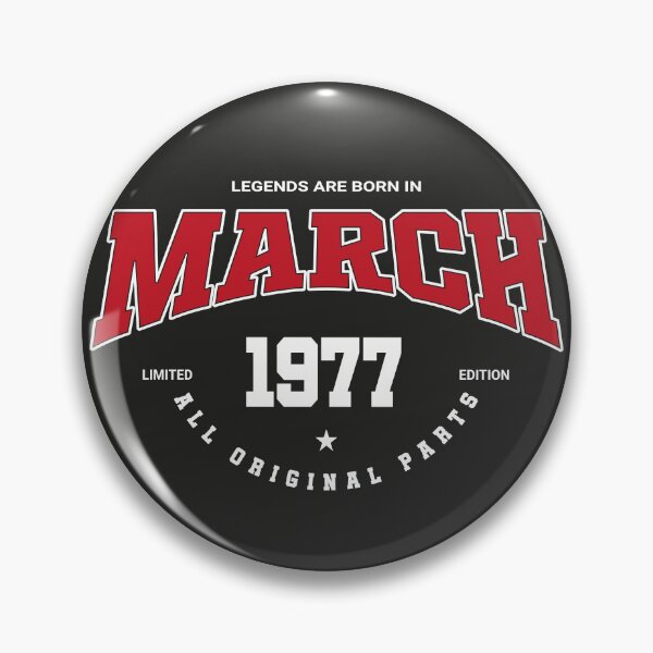 Item preview, March legends 1977 designed and sold by HB Shirts.