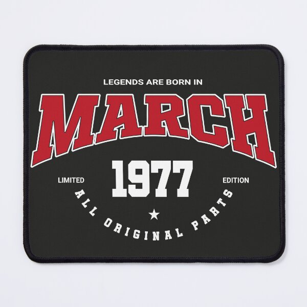 Item preview, March legends 1977 designed and sold by HB Shirts.