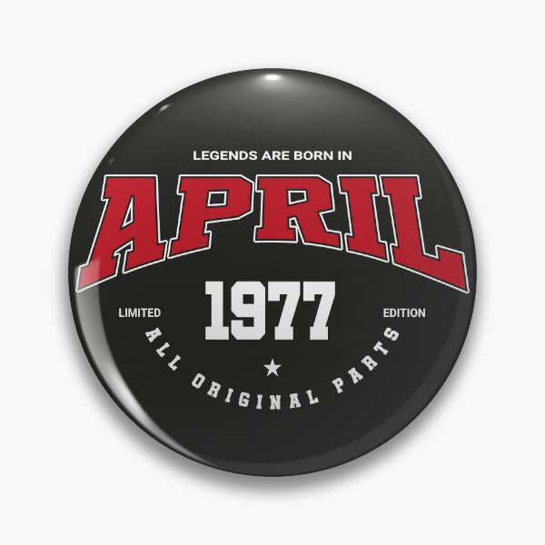 Item preview, April Legends 1977 designed and sold by HB Shirts.