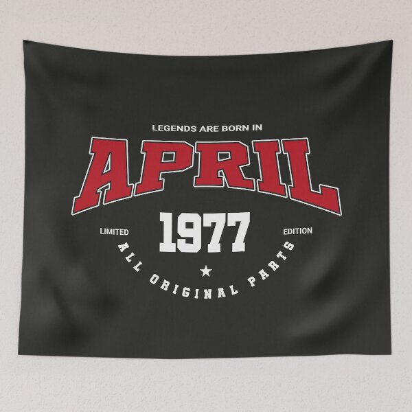 Item preview, April Legends 1977 designed and sold by HB Shirts.